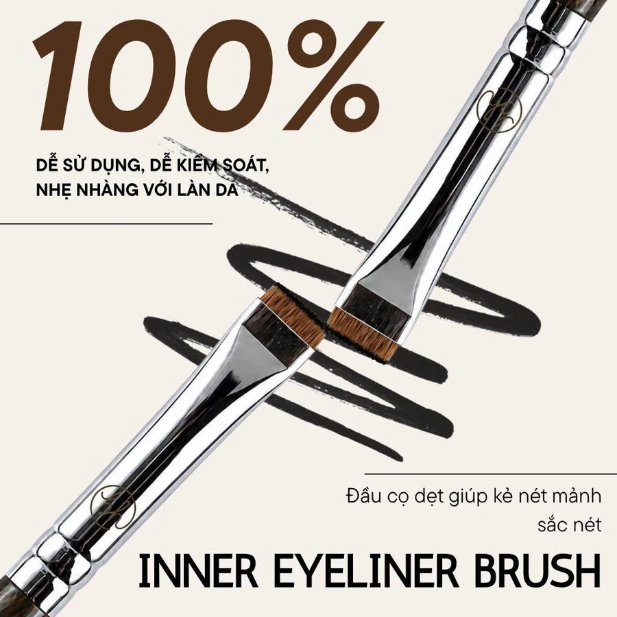 Cọ Kẻ Viền Mắt Trong BH Cosmetics Inner Eyeliner Brush BH317